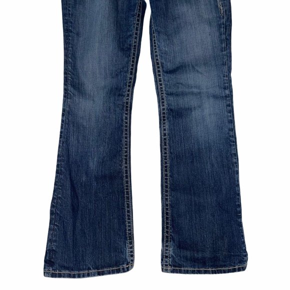 MEK Avondale Embroidered Bootcut Jeans 28 29 - Picture 5 of 9